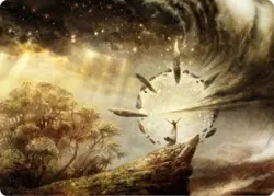 1x Art Series (27/81) - Harness Infinity MTG Strixhaven: School of Mages NM Magi - Image 1