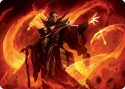 1x Art Series (53/81) - Plargg, Dean of Chaos MTG Strixhaven: School of Mages NM - Image 1