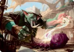 1x Art Series (09/81) - Novice Dissector MTG Strixhaven: School of Mages NM Magi - Image 1