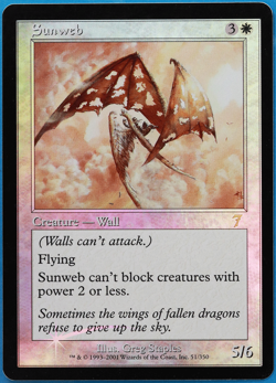 Sunweb FOIL 7th Edition PLD White Rare MAGIC MTG CARD (ID# 505687) ABUGames - Image 1