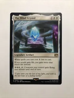 The Wind Crystal Magic the Gathering Final Fantasy MTG FFIII NM - Image 1