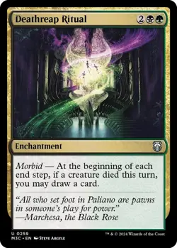 Deathreap Ritual 259 MTG Commander M3C Uncommon NP - Image 1
