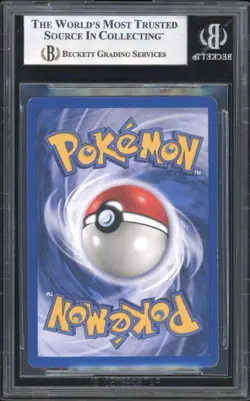 1999 Pokemon FRENCH Unlimited Base Set Feunard-Ninetales Holo 12/102 BGS 7.5 NM+ - Image 2