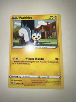 5 Miscut pokemon error cards alignment dots misprint etc pachirisu - Image 4