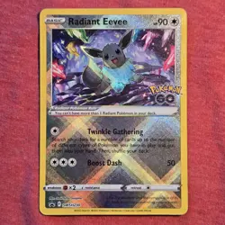Pokemon GO: Radiant Eevee SWSH230 Holo Promo - NM - Image 1
