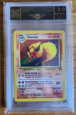 Pokemon TCG - Jungle Unlimited 1999 - 03/64 - Flareon Holo - Image 1