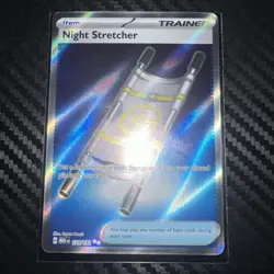 2025 Pokemon Mega Evolution Night Stretcher #173 Near Mint - Image 1