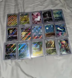 Lot Of 15 Pokemon Illustration Rares Cards Scarlet And Violet Era - Image 1