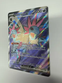 Hydreigon EX 161/086 Full Art Ultra Rare Scarlet & Violet: White Flare Pokemon - Image 3