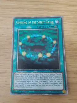 Yugioh Cards - Opening of the Spirit Gates - MP24-EN019 - Quarter Century - Image 1