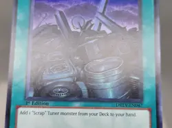YuGiOh Scrapyard DREV-EN047 1st Edition Super Rare NM - Image 2