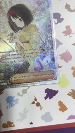 Pokemon TCG Erika's Invitation Scarlet Violet-151 Card 203/165 Secret Rare - Image 2