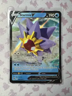 Starmie V - 030/189 - Pokemon Astral Radiance Sword & Shield Ultra Rare Card NM - Image 1
