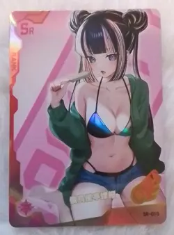 Juufuutei Raden V Tuber Maiden Party Goddess ACG WAIFU GIRL HOLO SR Card - Image 1