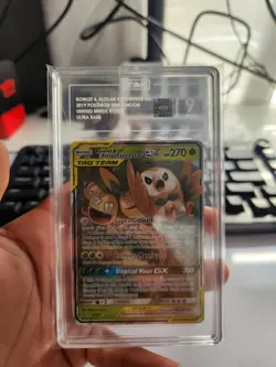 Pokemon TCG Rowlet Alolan Exeggutor Tag Team GX Card 1/236 TAG 9 - Image 5