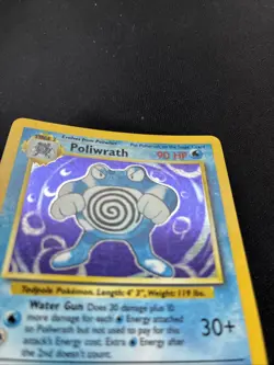 Pokemon Card Poliwrath 13/102 Base Set Holo Rare 1999 WOTC 💎LP💎 - Image 4