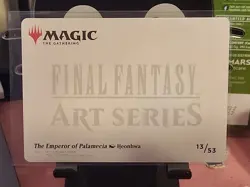 The Emperor of Palamecia - 0013 - MTG Final Fantasy - Art Card - Near Mint - Image 3