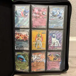 Pokemon Card Binder Collection Lot Charizard ex, Mewtwo ex, V And Ex + More - Image 1