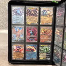 Pokemon Card Binder Collection Lot Charizard ex, Mewtwo ex, V And Ex + More - Image 2