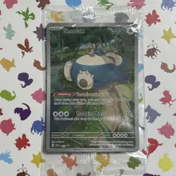 Sealed Pokemon TCG Scarlet & Violet ETB Promo Card 051 Snorlax NM - Image 1