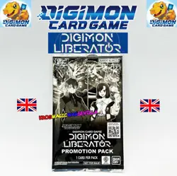 DIGIMON CARD GAME EX-07 DIGIMON LIBERATOR PROMOTION PACK ENGLISH NM SEALED - Image 1
