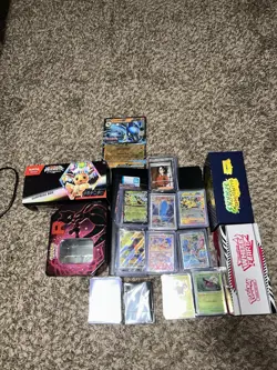 Pokemon Card Lot Bulk Holos Or Better No Common, 4 SIRs, IRs, Masterballs ETC - Image 1
