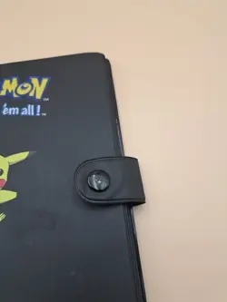 Pokemon TCG 2000 Card Holder Binder Astros Houston Special Edition Rare Black - Image 3