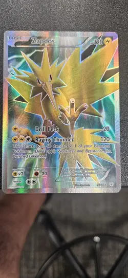 Zapdos 29/83 XY Generations Full Art Ultra Rare Pokemon Card TCG LP - Image 1
