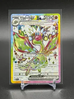 Flygon ex 222/191 SV Surging Sparks Full Art Ultra Rare Holo Pokemon Card - Image 1
