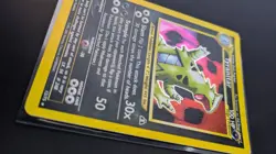 Pokemon TCG Tyranitar Neo Discovery Holo Card 12/75 Unlimited Rare MP Condition - Image 3