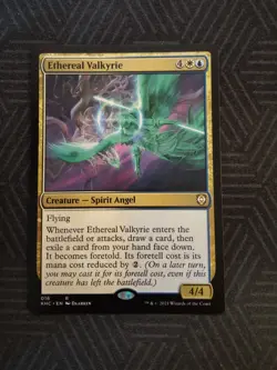mtg ethereal valkyrie kaldheim commander - Image 1