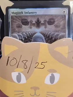 MTG Magic the Gathering Magitek Infantry (25/764) Final Fantasy NM FOIL - Image 2