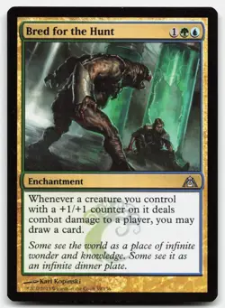 MTG Bred for the Hunt U Dragon's Maze 59 LP - Image 1