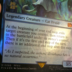 Y'shtola Rhul - Pre-release Foil Stamped Promo - Final Fantasy MTG - Image 3