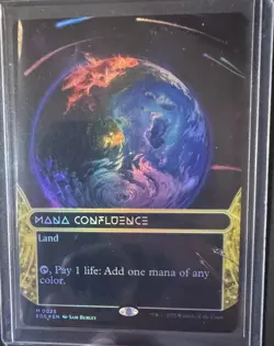 MTG - Edge of Eternities - Mana Confluence (Borderless) #0025 - Near Mint Foil - Image 1