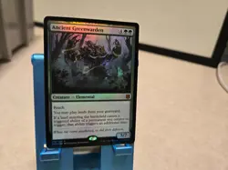 Ancient Greenwarden Foil Promo Pack Stamped Magic Card MTG Mythic Rare - Image 1