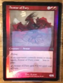 Avatar Of Fury Foil rk post Prophecy Mtg - Image 1