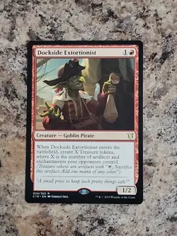 1x Dockside Extortionist Light Play, English Commander 2019 MTG Magic - Image 1