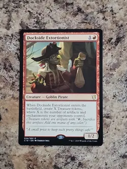 1x Dockside Extortionist Light Play, English Commander 2019 MTG Magic - Image 2