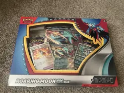 Pokemon TCG Roaring Moon EX Box - New Sealed - Image 1
