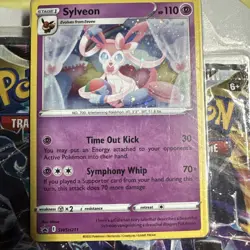 Pokemon TCG Sword and Shield Astral Radiance 3 Pack Blister Sylveon - Image 2