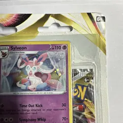 Pokemon TCG Sword and Shield Astral Radiance 3 Pack Blister Sylveon - Image 5