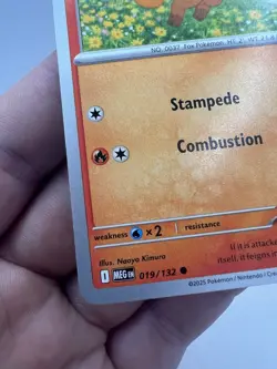 Vulpix 019/132 MEG EN: Mega Evolution - Common - Pokemon TCG - NM/MINT - Image 5