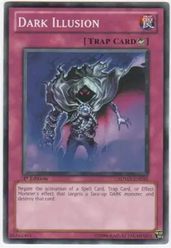 Yugioh! MP Dark Illusion - SDMA-EN036 - Common - 1st Edition Moderately Played, - Image 1