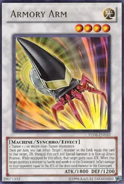 Yugioh! LP Armory Arm - TU06-EN010 - Rare - Unlimited Edition Lightly Played, En - Image 1
