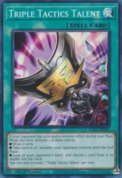 Yugioh! Triple Tactics Talent - RA01-EN063 - Super Rare - 1st Edition Near Mint, - Image 1