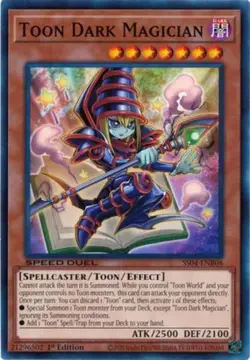 Yugioh! Toon Dark Magician - SS04-ENB08 - Common - 1st Edition Near Mint, Englis - Image 1