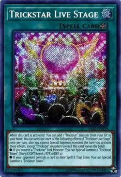 Yugioh! Trickstar Live Stage - SAST-EN058 - Secret Rare - Unlimited Edition Near - Image 1