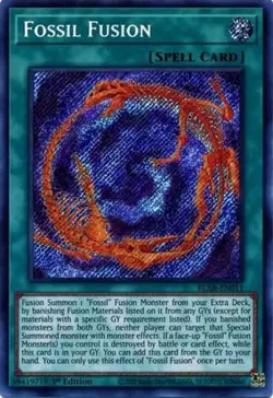 Yugioh! Fossil Fusion - BLAR-EN011 - Secret Rare - 1st Edition Near Mint, Englis - Image 1
