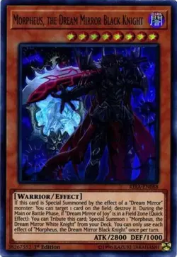 Yugioh! Morpheus, the Dream Mirror Black Knight - RIRA-EN088 - Ultra Rare - 1st - Image 1